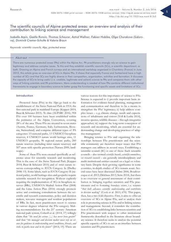 Arpin et al, 2016 Arpin et al, 2016