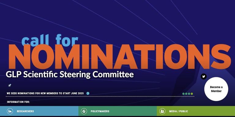 Call for nominations GLP SSC Call for nominations GLP SSC