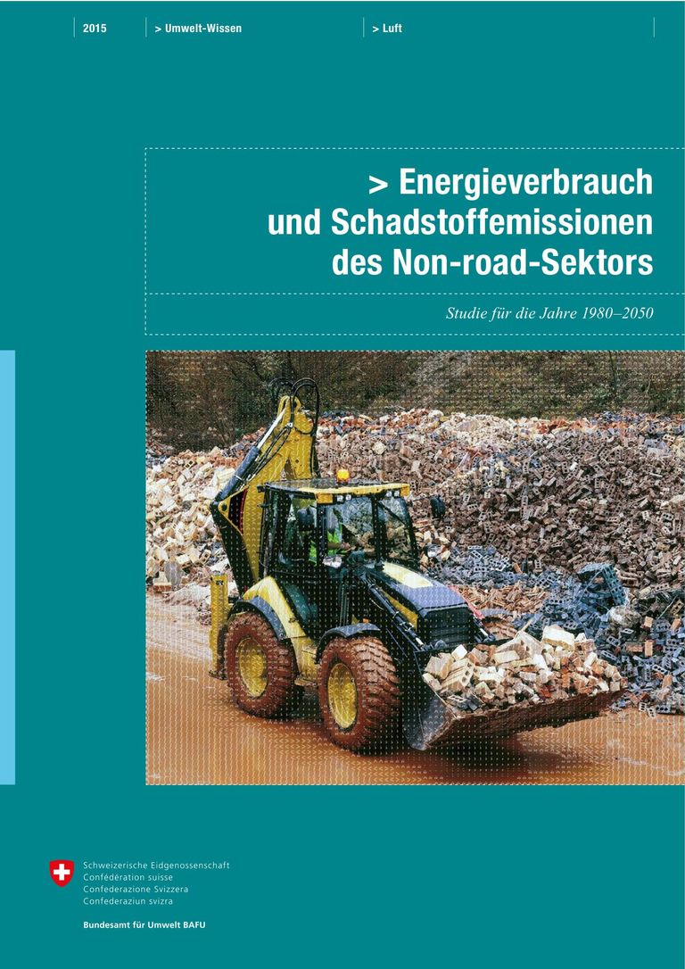 Studie: Energieverbrauch und Schadstoffemissionen des Non-road-Sektors: Energieverbrauch und Schadstoffemissionen des Non-road-Sektors