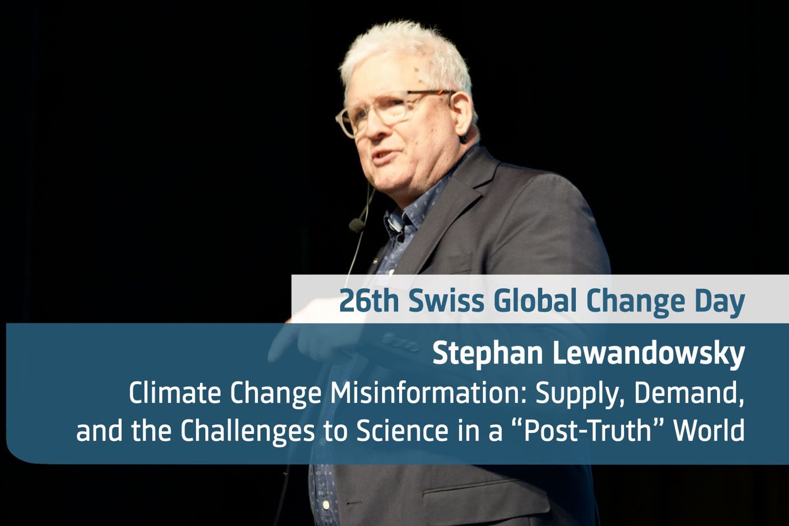 Recording of keynote of S. Lewandowsky at SGCD26