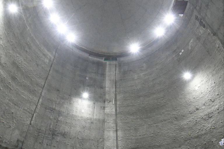 Excavation complete! The huge cavern for the Hyper-Kamiokande experiment was finished on 31 July 2025. Excavation complete! The huge cavern for the Hyper-Kamiokande experiment was finished on 31 July 2025.