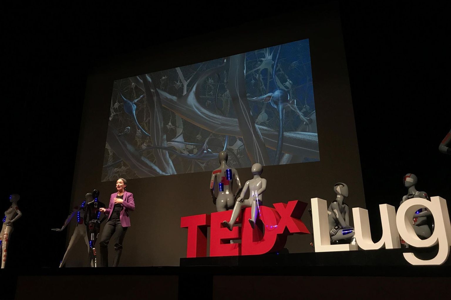 When there is no Corona pandemic, Kathryn Hess gives 20 to 30 lectures a year – especially on the connection between mathematics and neurosciences. When there is no Corona pandemic, Kathryn Hess gives 20 to 30 lectures a year – especially on the connection between mathematics and neurosciences.