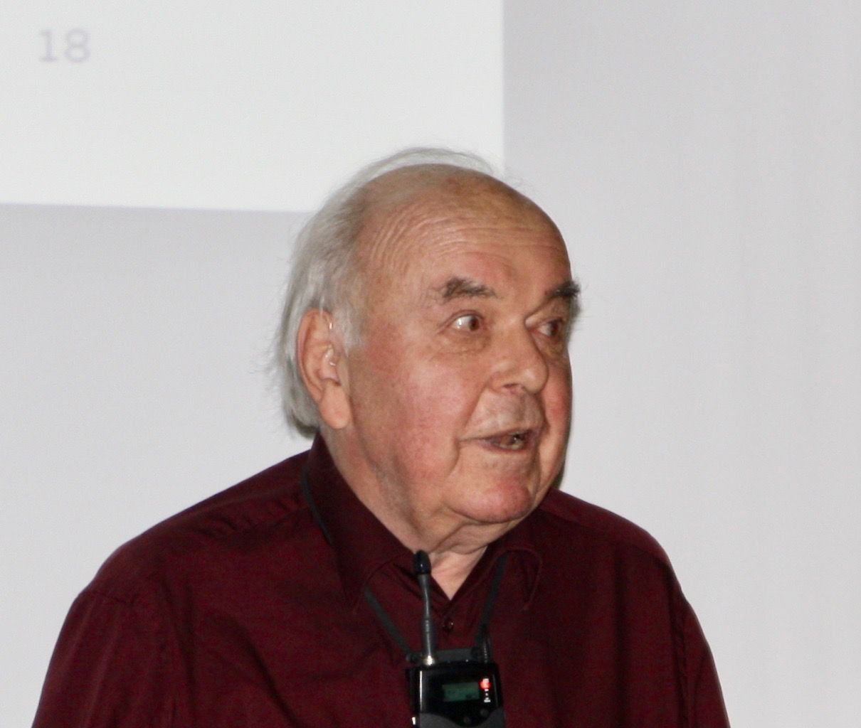 Symposium 125th Anniversary Georges Lemaître: speaker Norbert Straumann