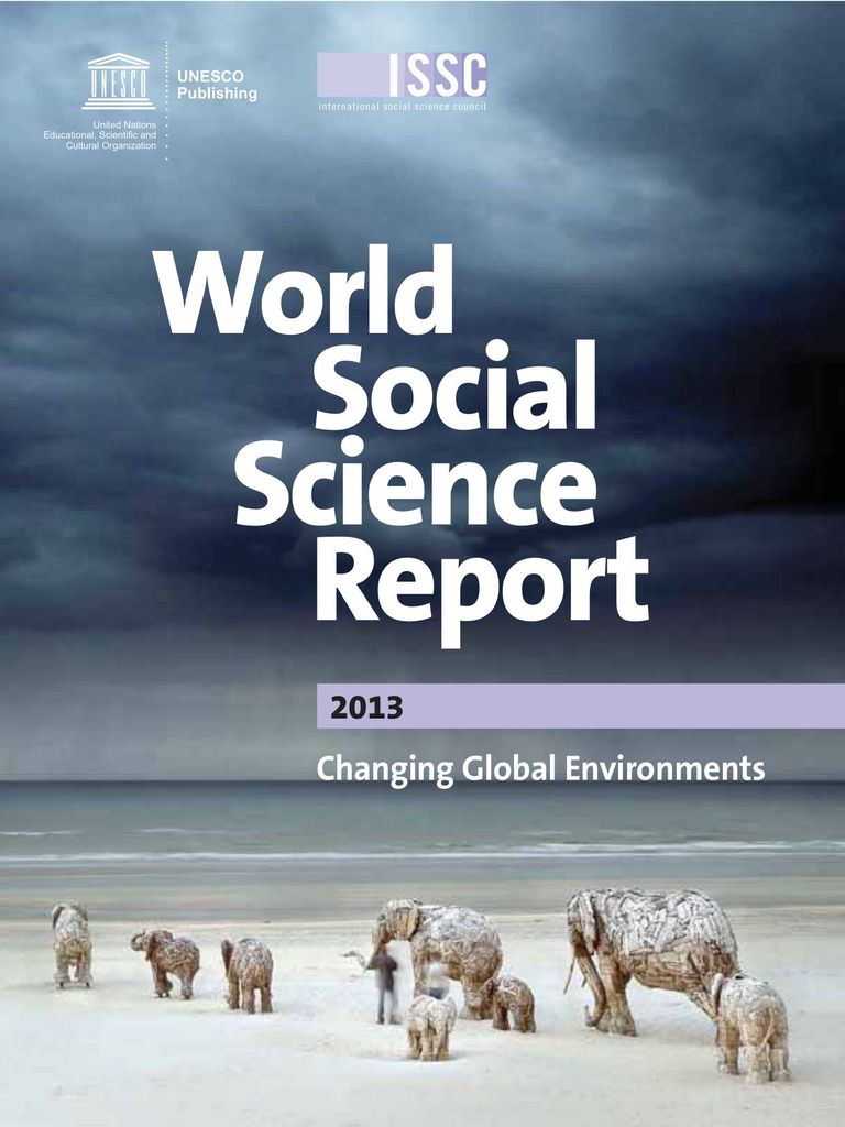 Download the full report: World Social Science Report 2013