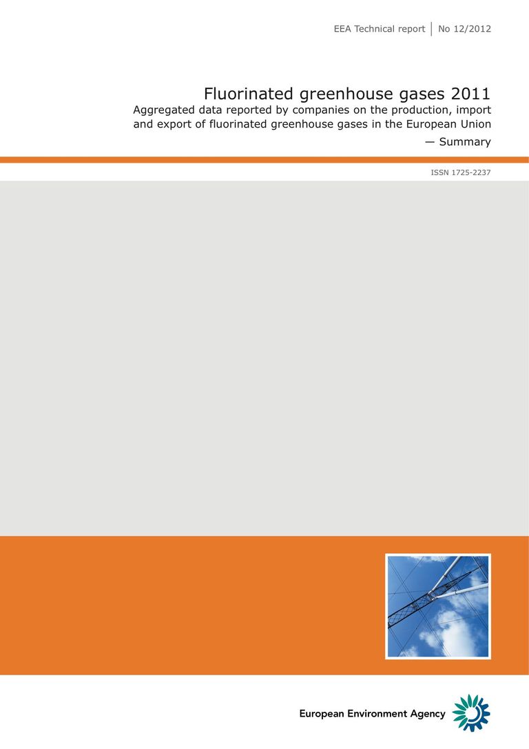 Download report: Potent greenhouse gases – fluorinated gases in the European Union