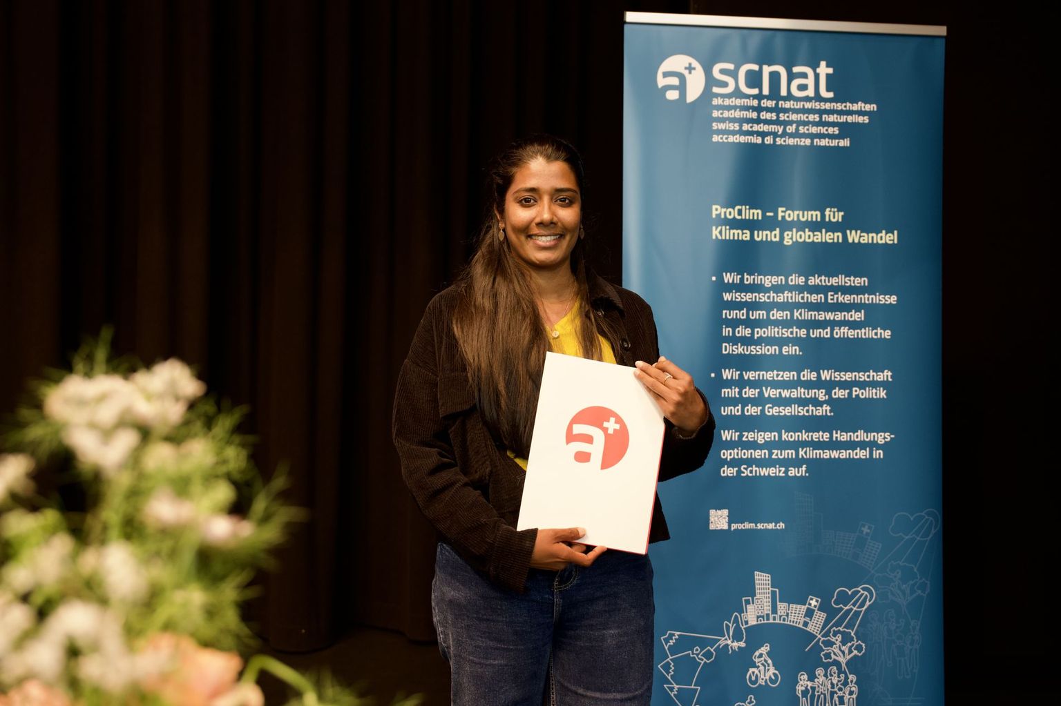 Madushika Sewwandi wins the poster award in the category biosphere / geosphere with her poster «Effects of contemporary subsurface microplastic». Madushika Sewwandi wins the poster award in the category biosphere / geosphere with her poster «Effects of contemporary subsurface microplastic».