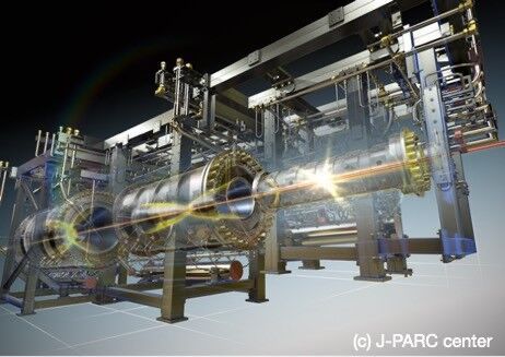Illustrazione dei dispositivi di produzione di neutrini aggiornati