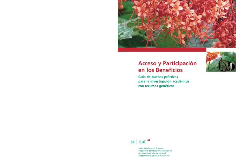 Good Practice brochure partially updated in Spanish: versión en castellano