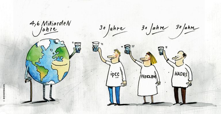 Von der Wissenschaft in die Politik. IPCC, ProClim, HADES: 3-mal 30 Jahre Klima und Wasser im Fokus Von der Wissenschaft in die Politik. IPCC, ProClim, HADES: 3-mal 30 Jahre Klima und Wasser im Fokus