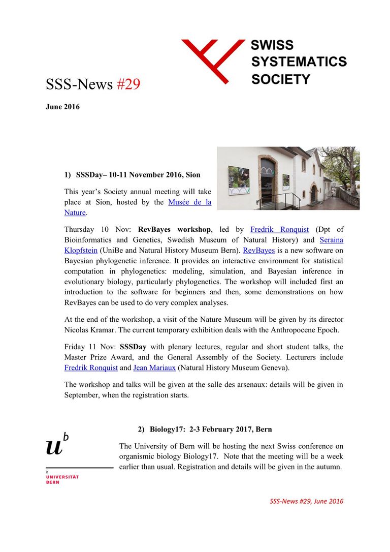 SSS Newsletter 29