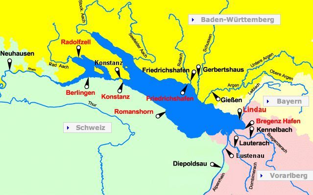 Bodenseewasserstandsinformationen Bodenseewasserstandsinformationen