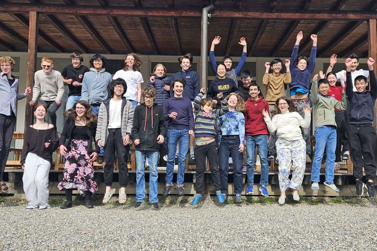 Participant·e·s de l’Olympiade de mathématiques 2026 au camp d’entraînement Participant·e·s de l’Olympiade de mathématiques 2026 au camp d’entraînement