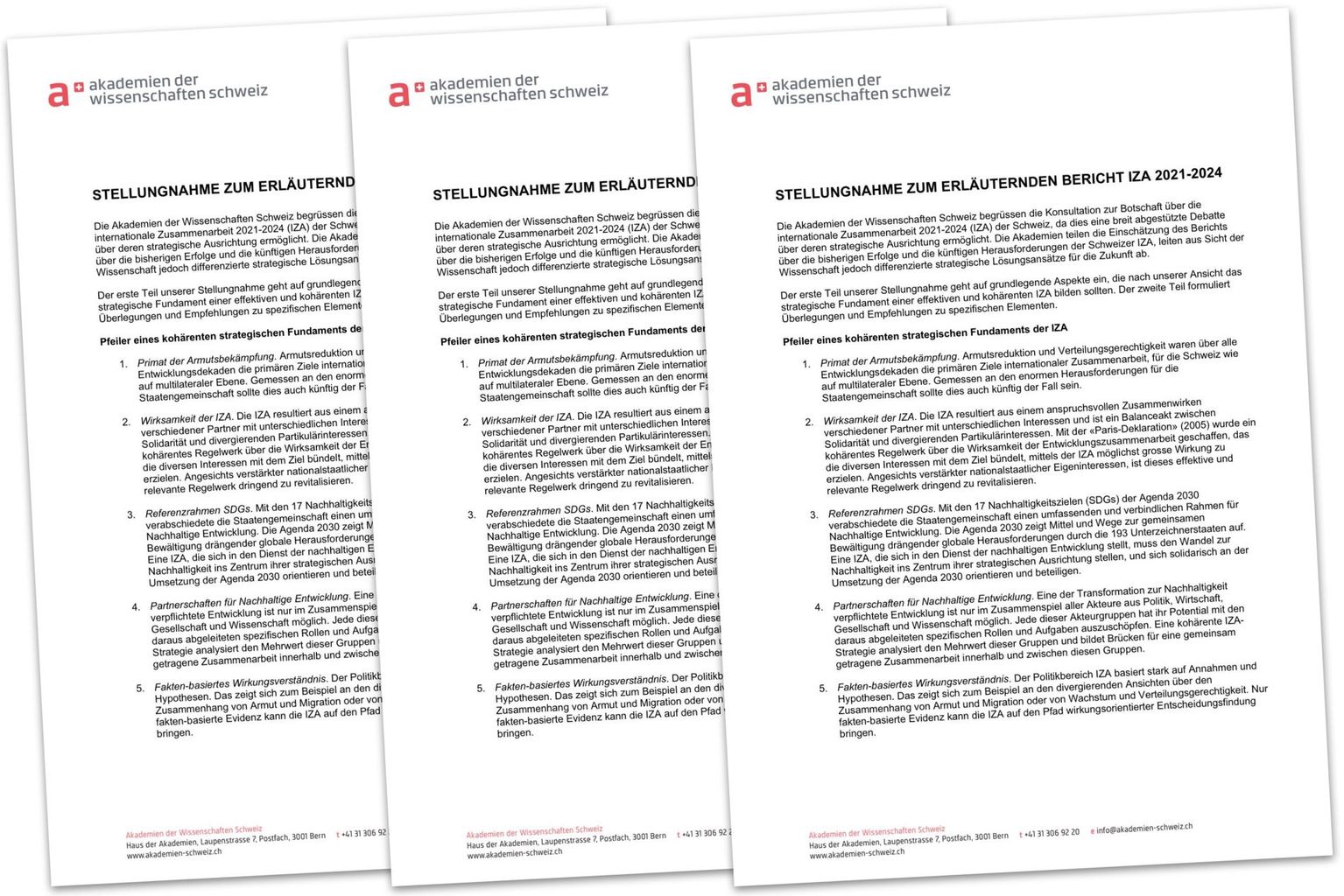 Stellungnahme Stellungnahme