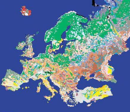 More information: First Soil Atlas of Europe