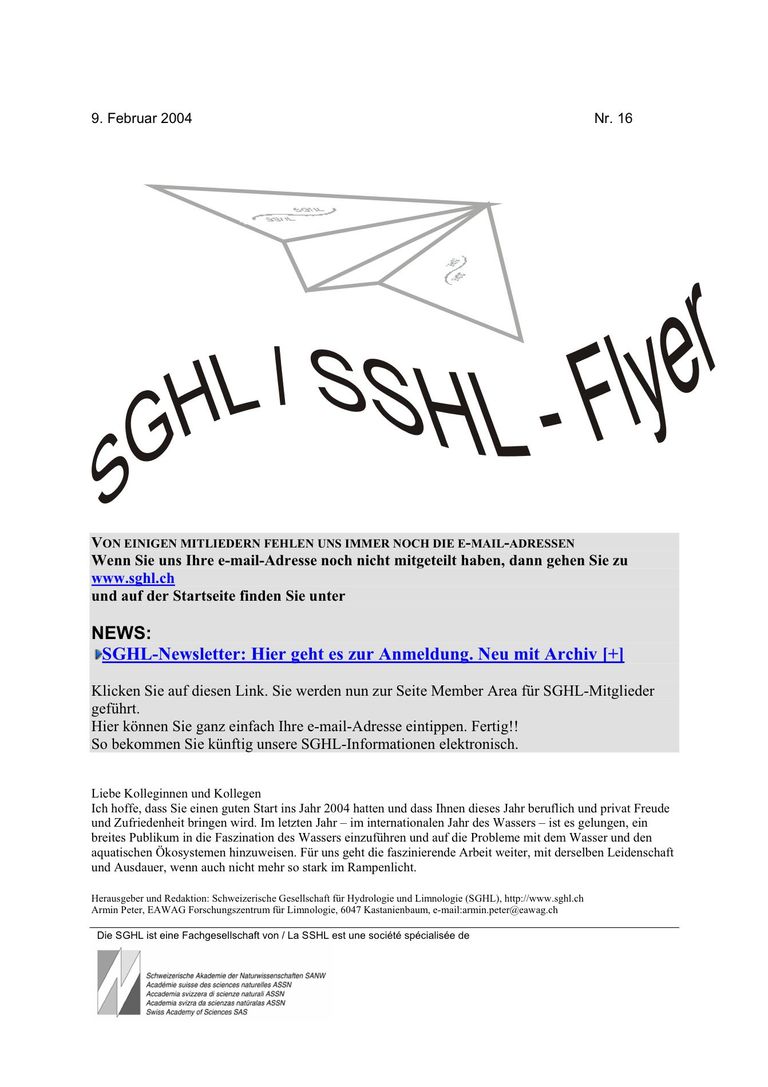 SGHL / SSHL Flyer 16
