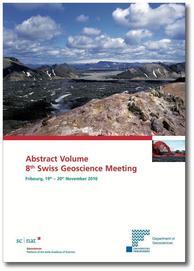 Abstract Volume SGM2010 Cover Abstract Volume SGM2010 Cover