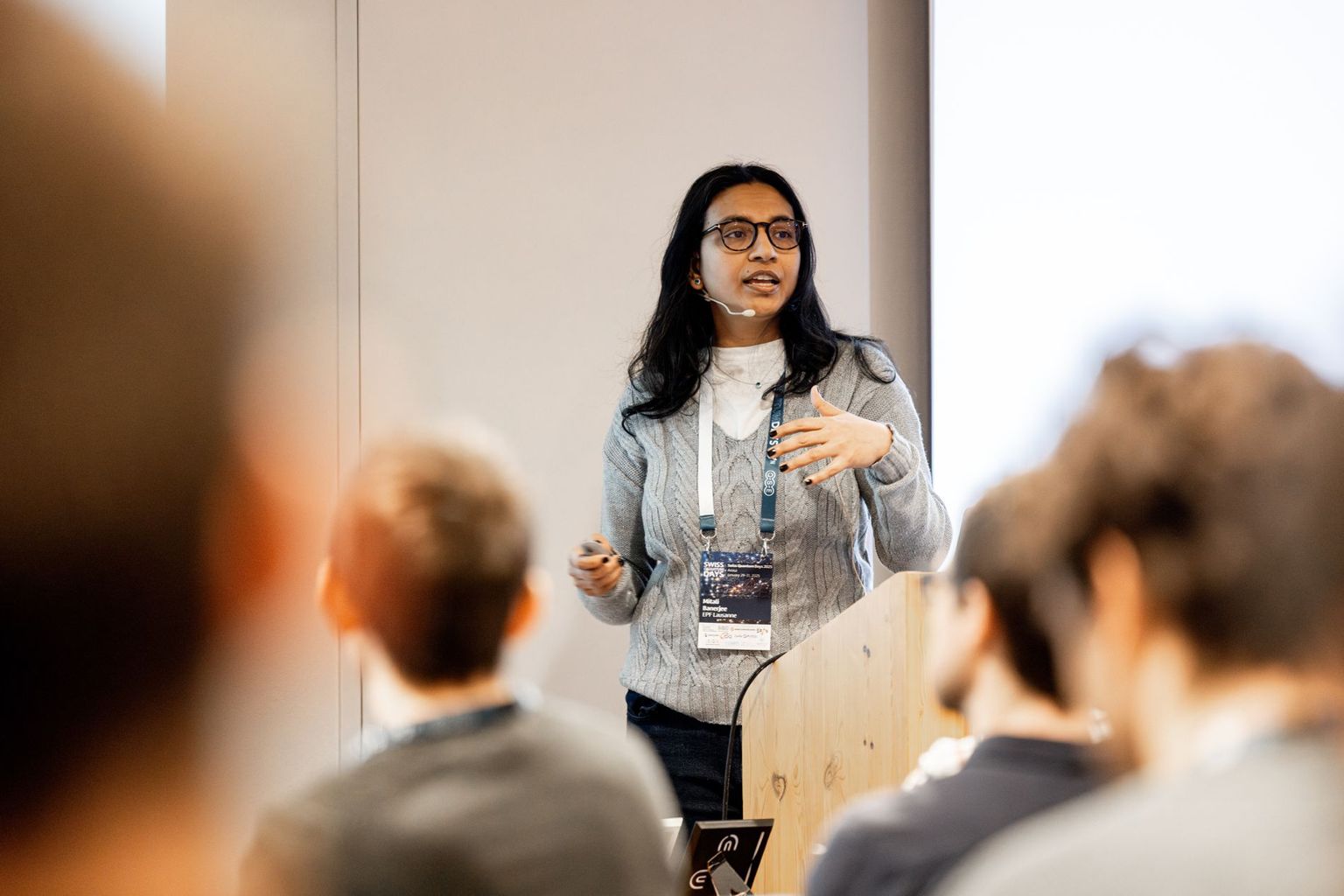 Swiss Quantum Days 2025_ Anupama Unnikrishnan Swiss Quantum Days 2025_ Anupama Unnikrishnan