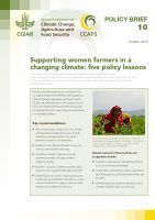 Teaser: Supporting women farmes in a changing climate: five policy lessons