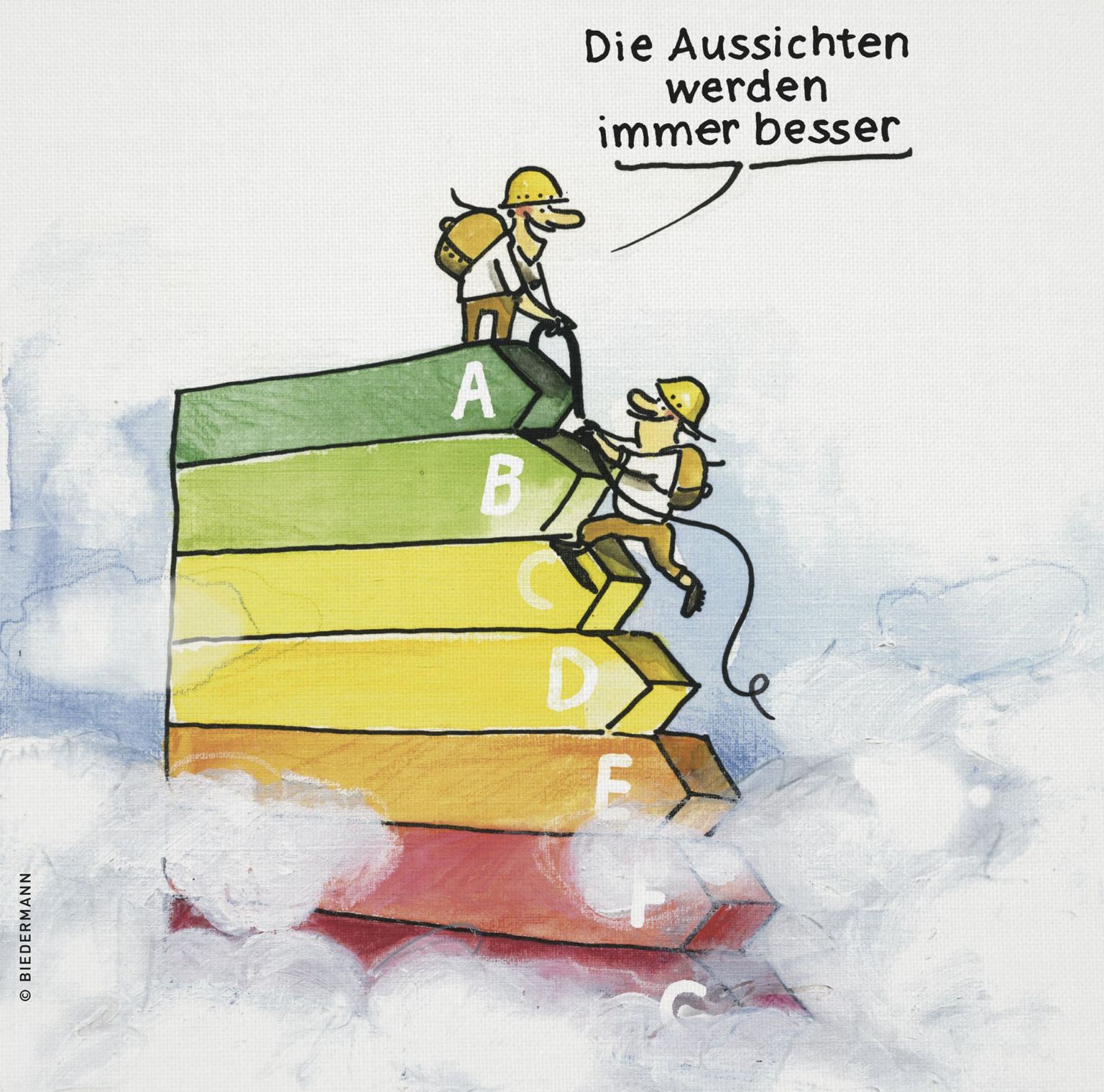 ProClim Flash 77: Cartoon von Christoph Biedermann ProClim Flash 77: Cartoon von Christoph Biedermann