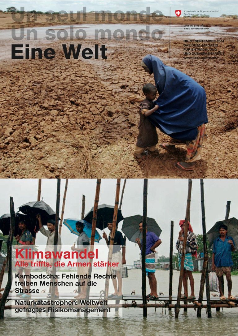 Gesamte Publikation: Klimawandel - Alle triffts, die Armen stärker