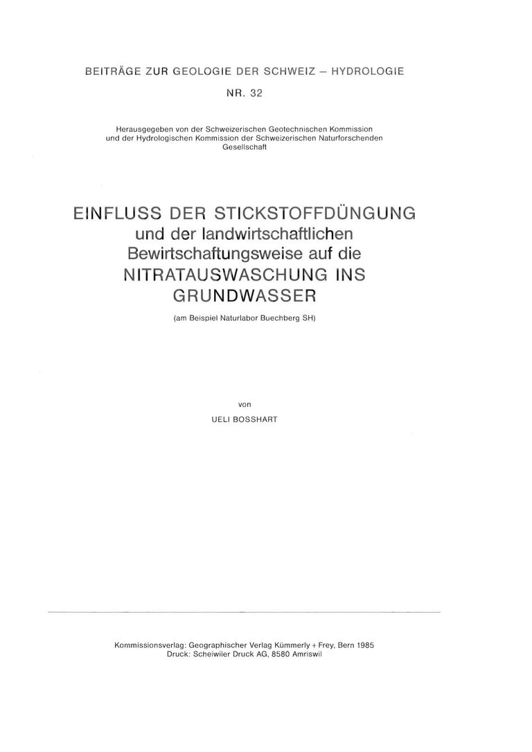 Nr.32_Stickstoffdüngung_Nitratauwaschung_Grundwasser