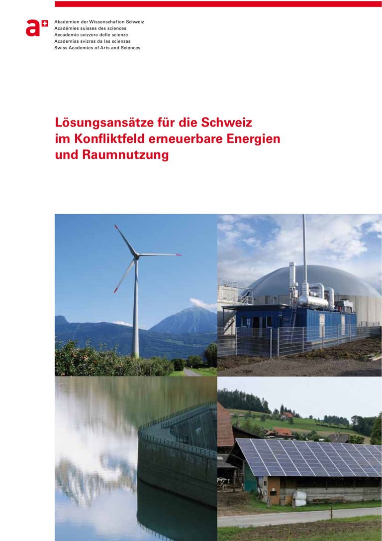 Lösungsansätze im Konfliktfeld zwischen erneuerbaren Energien und anderen Raumnutzungen - Gesamtbericht (2012)