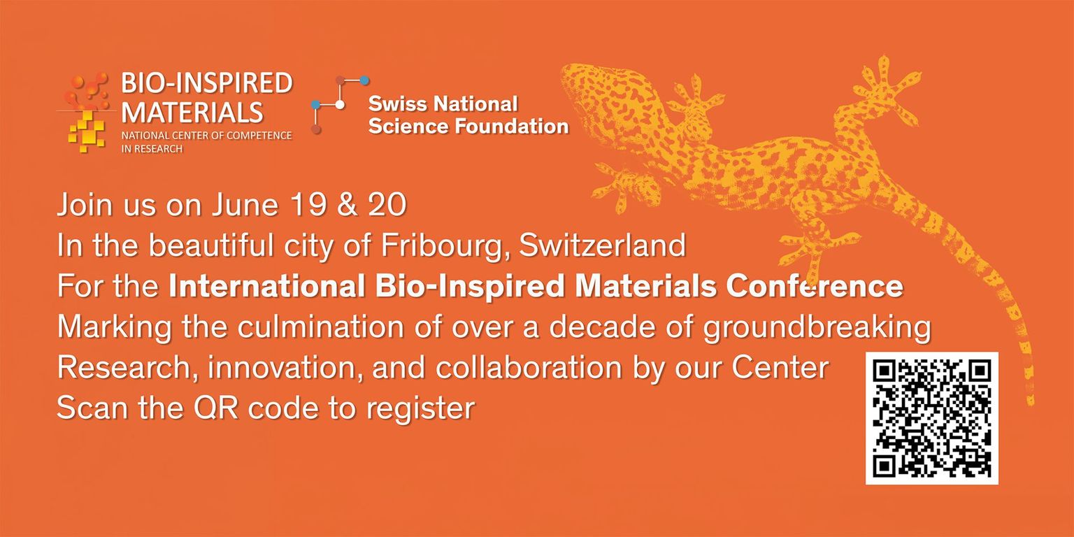 Banner Bioinspired Materials 2026 Konferenz Banner Bioinspired Materials 2026 Konferenz
