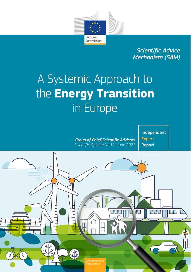 Repport SAM/GCSA "A systemic approach to the energy transition in Europe"