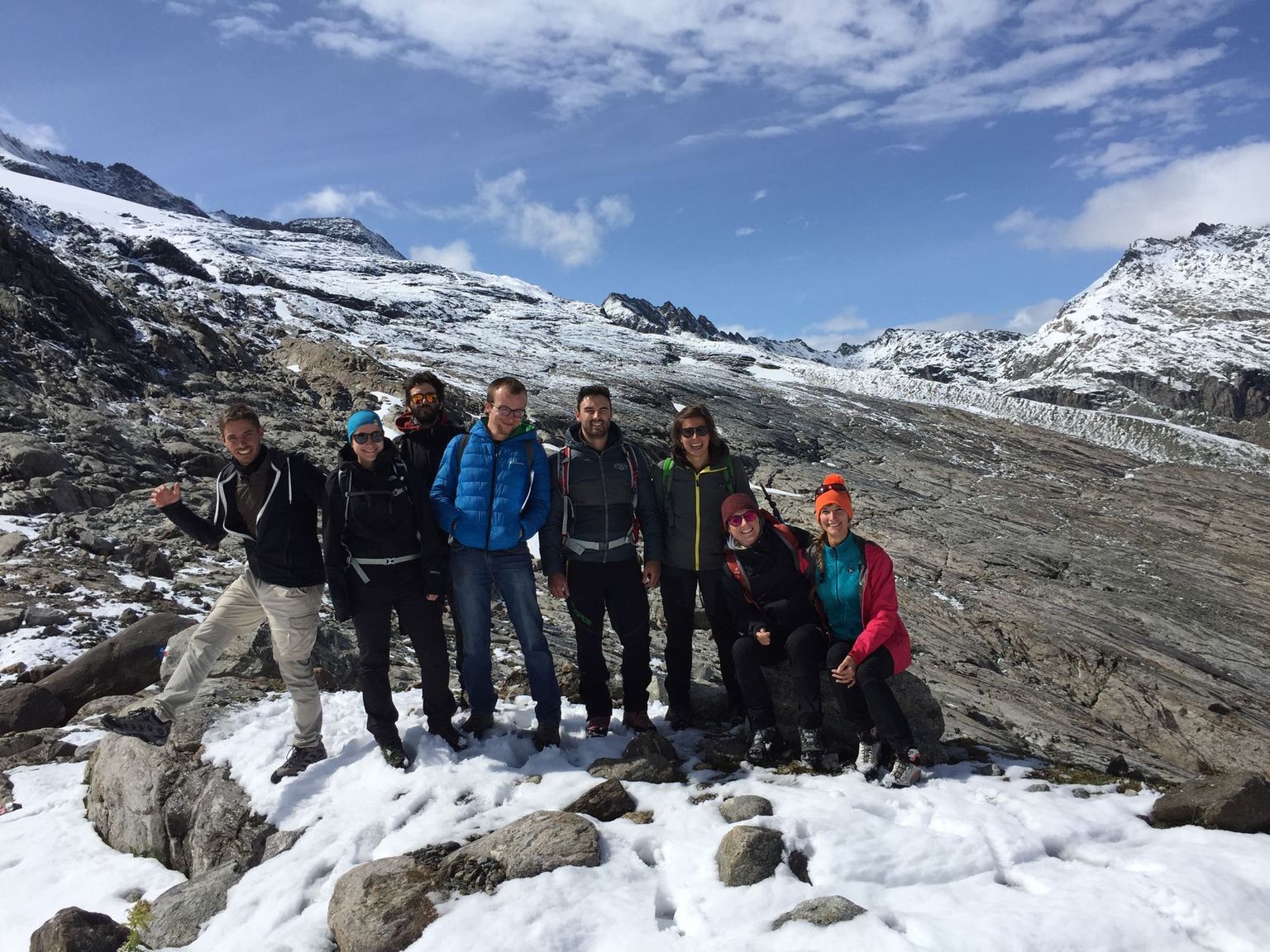 Young Geomorphologists Basodino excursion
