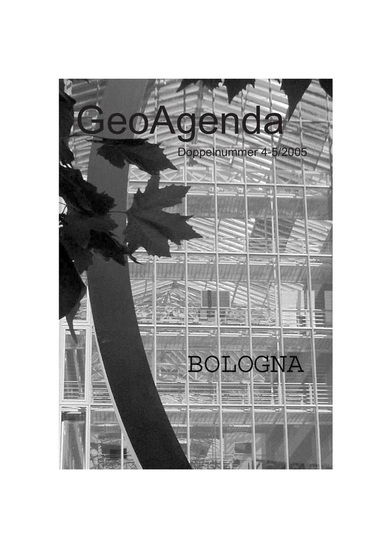 GeoAgenda No. 4-5/2005
