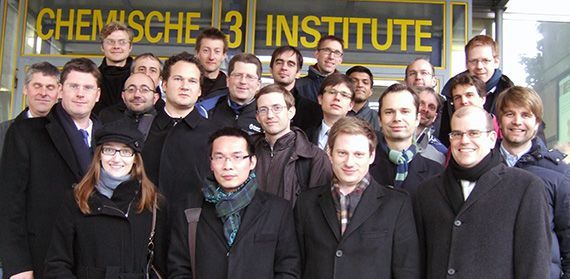Group foto of the Young Faculty Meeting 2008
