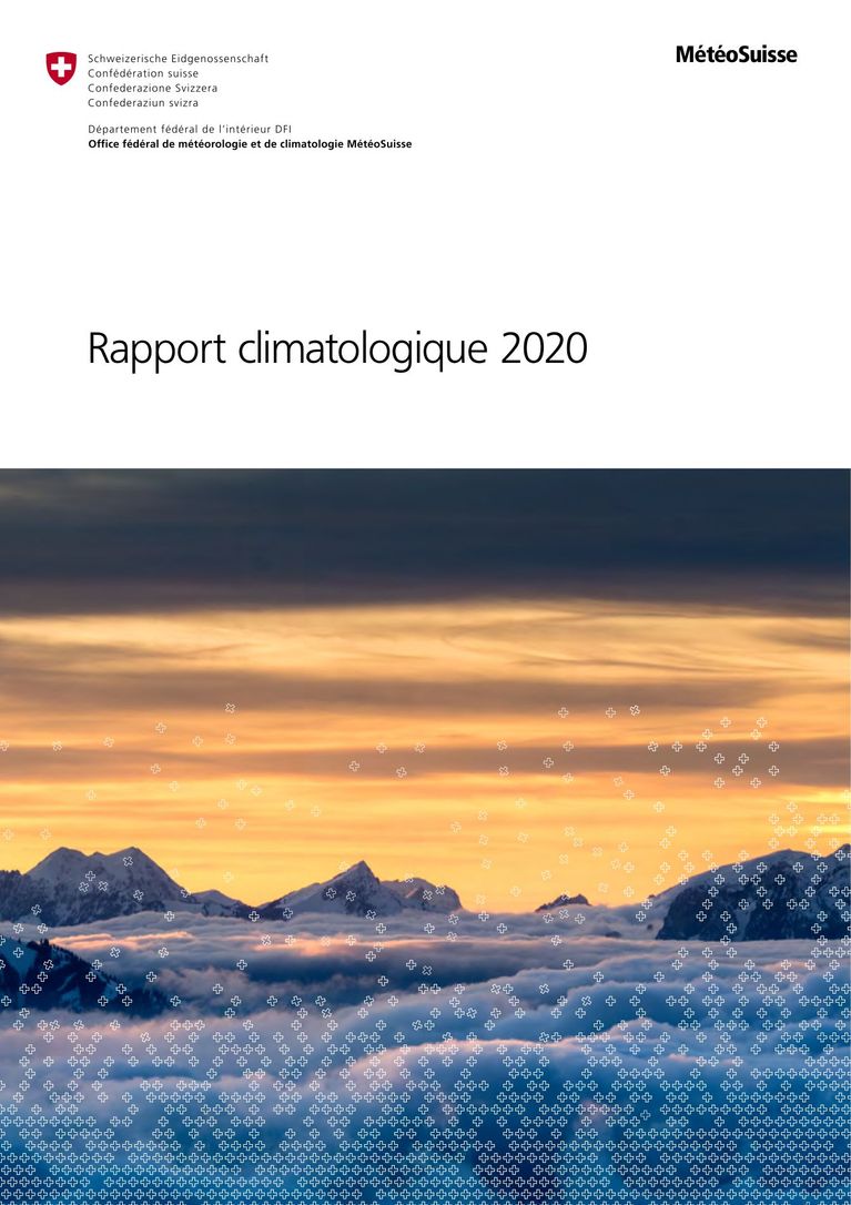 MétéoSuisse (2021) Rapport climatologique 2020