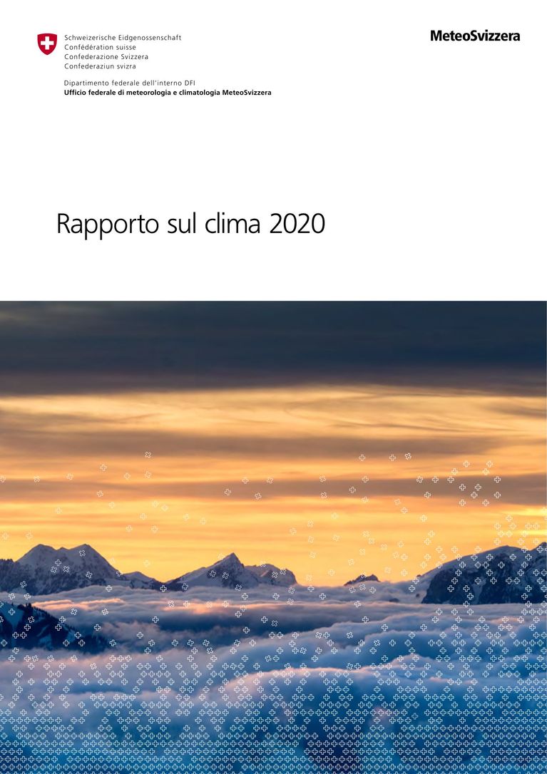 MeteoSvizzera (2021) Rapporto sul clima 2020