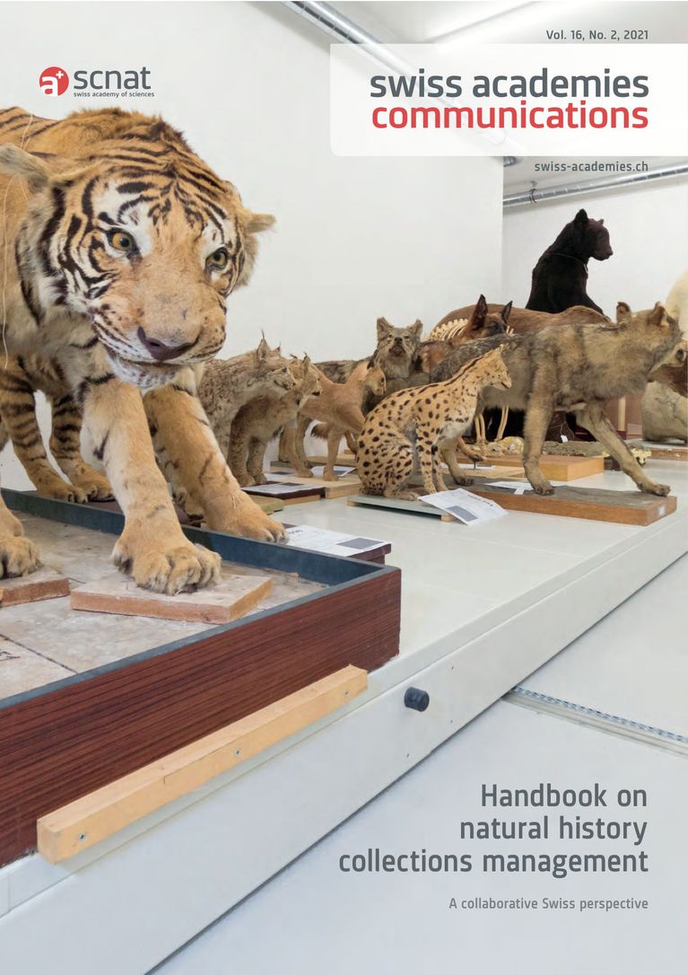 Handbook on natural history collections management