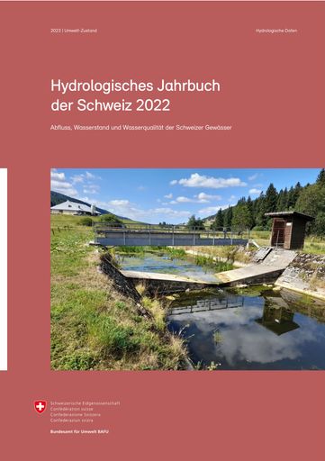 BAFU (2023) Hydrologisches Jahrbuch der Schweiz 2022