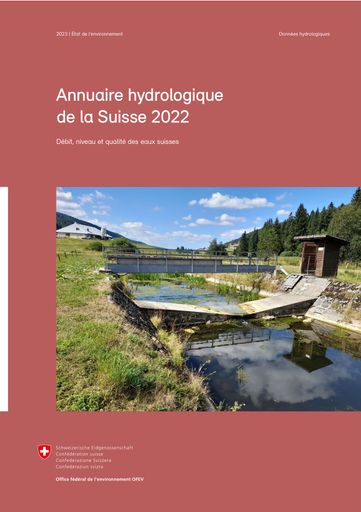 OFEV (2023) Annuaire hydrologique de la Suisse 2022