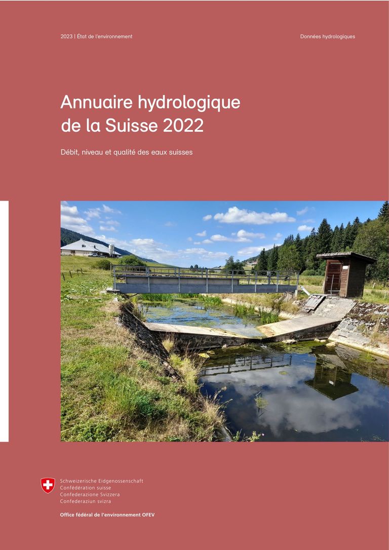 OFEV (2023) Annuaire hydrologique de la Suisse 2022
