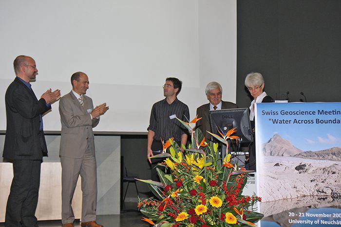 Nexans Prize award ceremony at SGM 2009 in Neuchâtel
