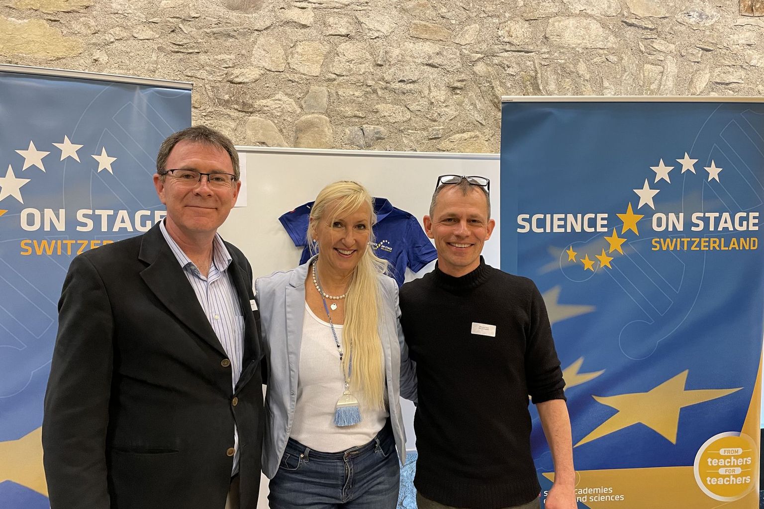 Declan, Janine and Thomi – Biovalley Life Science Symspoium 2023 - Kantonsschule Wettingen