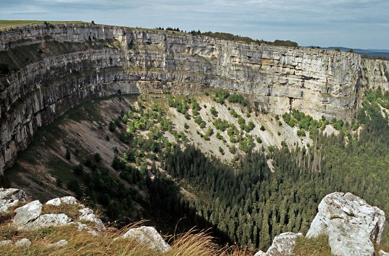 falaise creux-du-van géologie jura