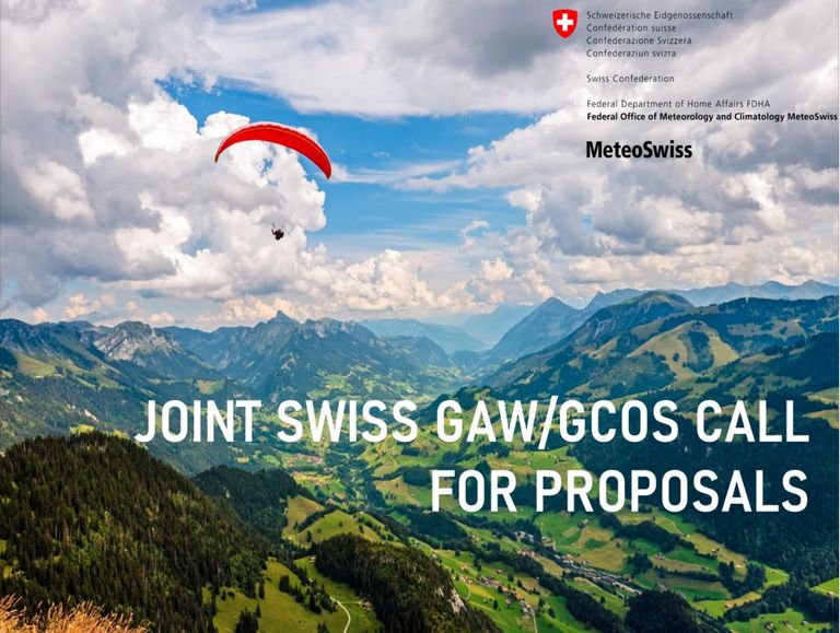 JOINT SWISS GAW/ GCOS CALL FOR PROPOSALS