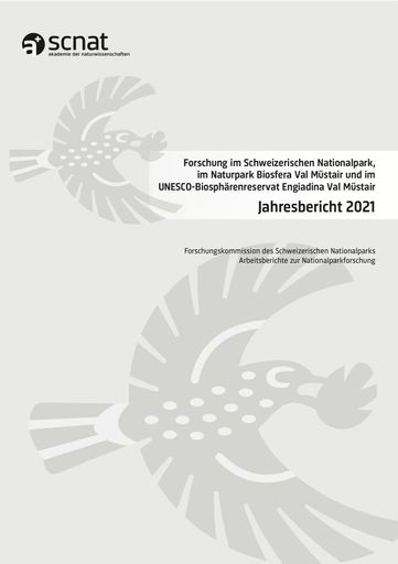 Rapport 2021: Commission de recherche du Parc national suisse (FOK-SNP)