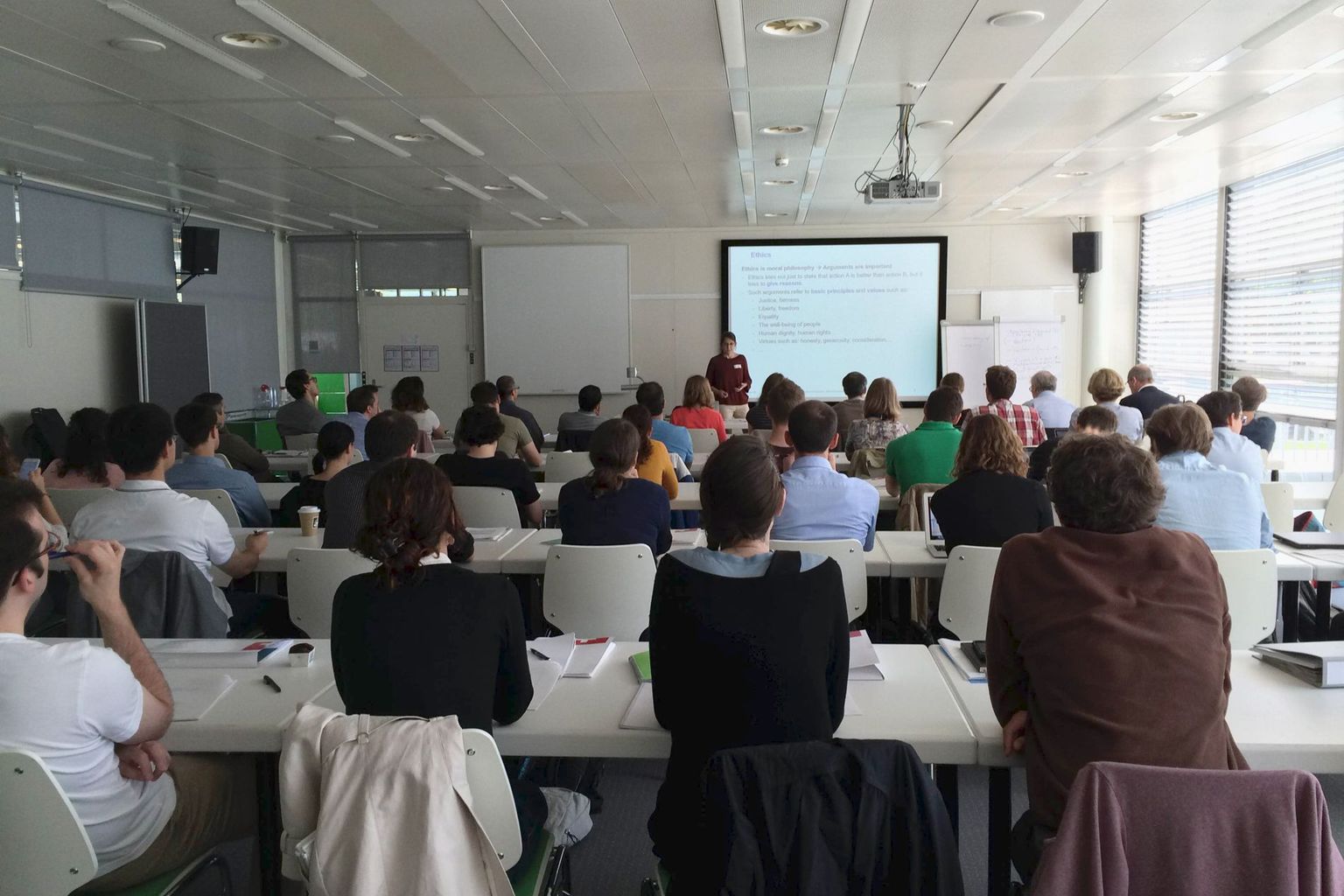 Over 40 PhD students and postdocs attended the course.
