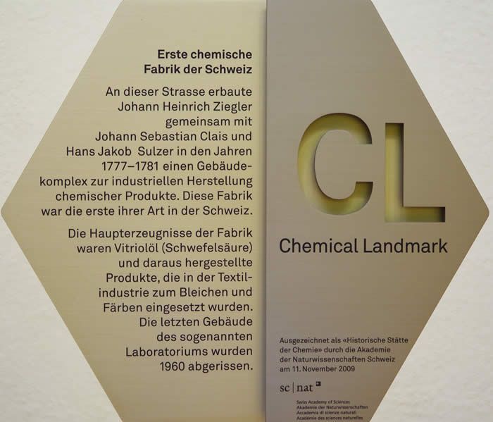 Chemical Landmark 2009 Tafel