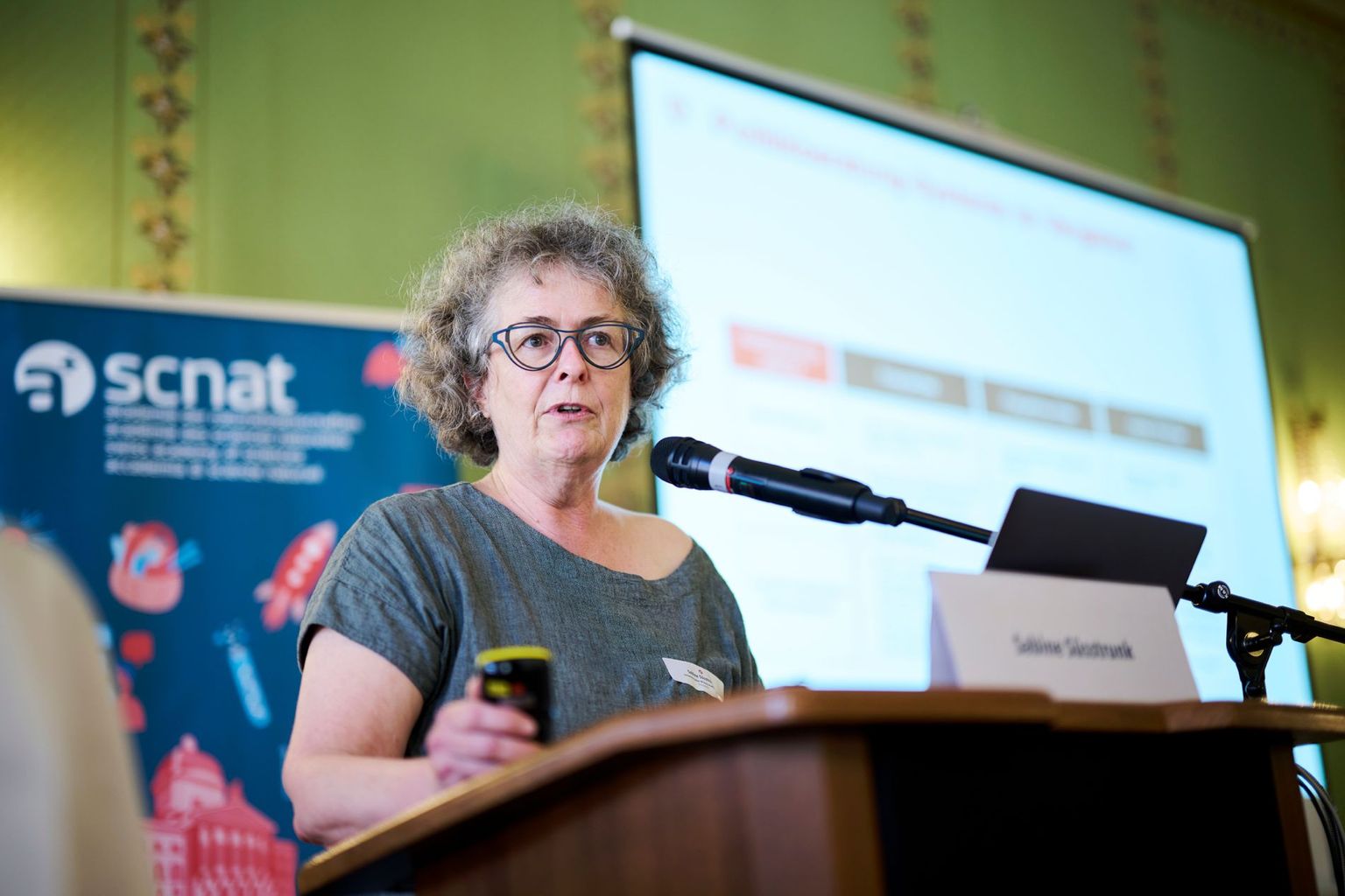 Sabine Süsstrunk, «Politik ⇄ Wissenschaft: gemeinsam Lösungen erarbeiten»