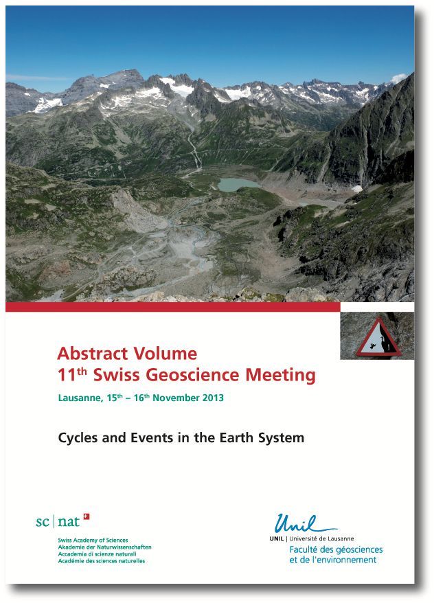 Abstract Volume SGM2013 Cover