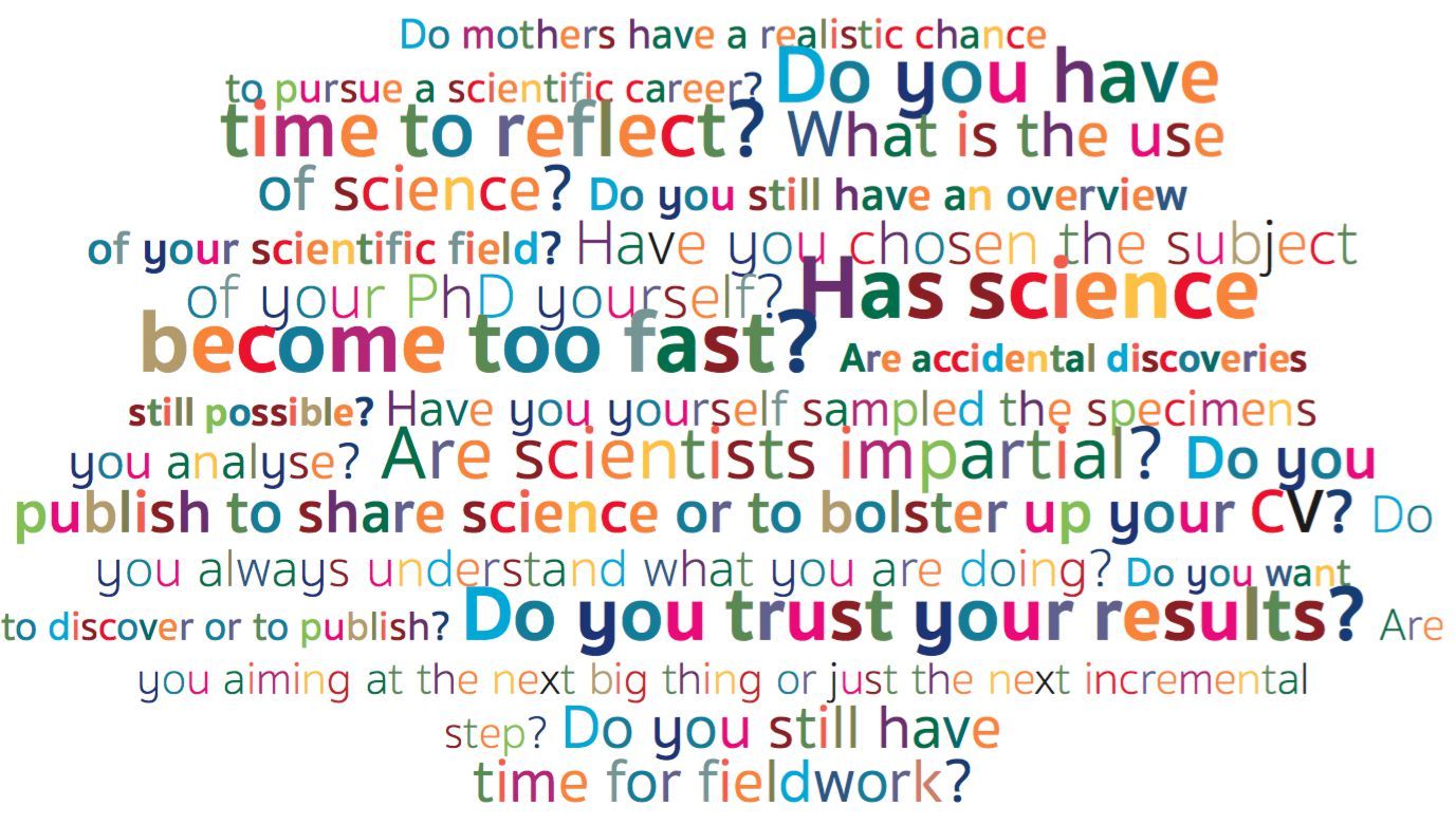 Questions We Scientists Shape Science