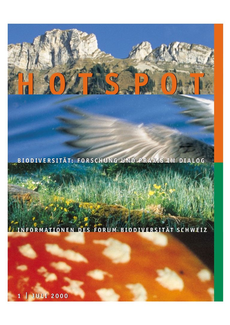 HOTSPOT 1: Biodiversitätsstrategie der Schweiz