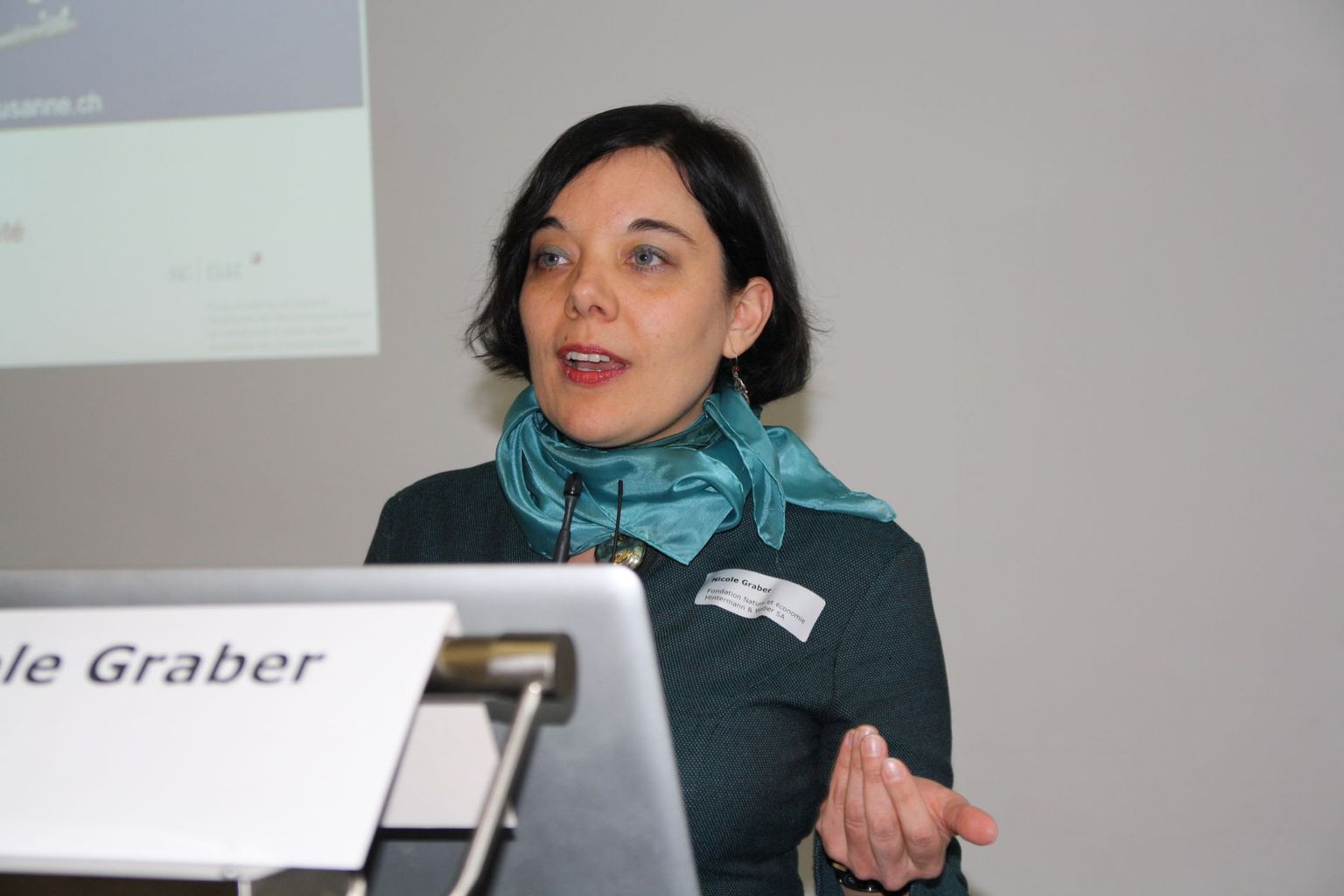 Nicole Graber, Mitglied des Stadtparlaments von Lausanne