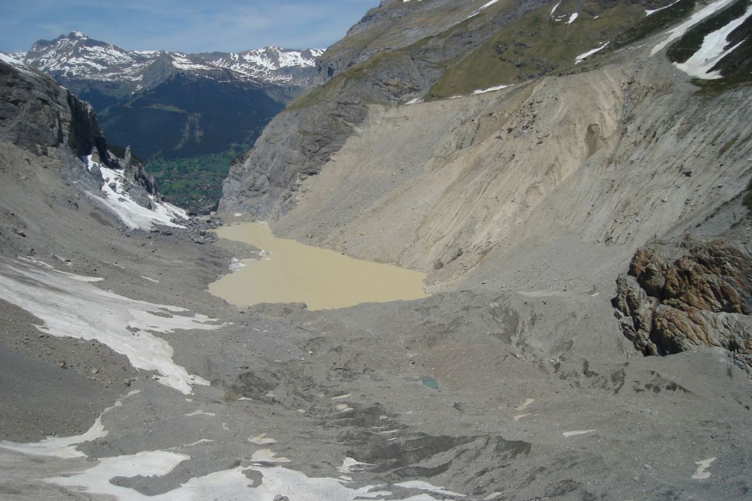 Gletschersee ob Grindelwald: Gefahr für das Dorf